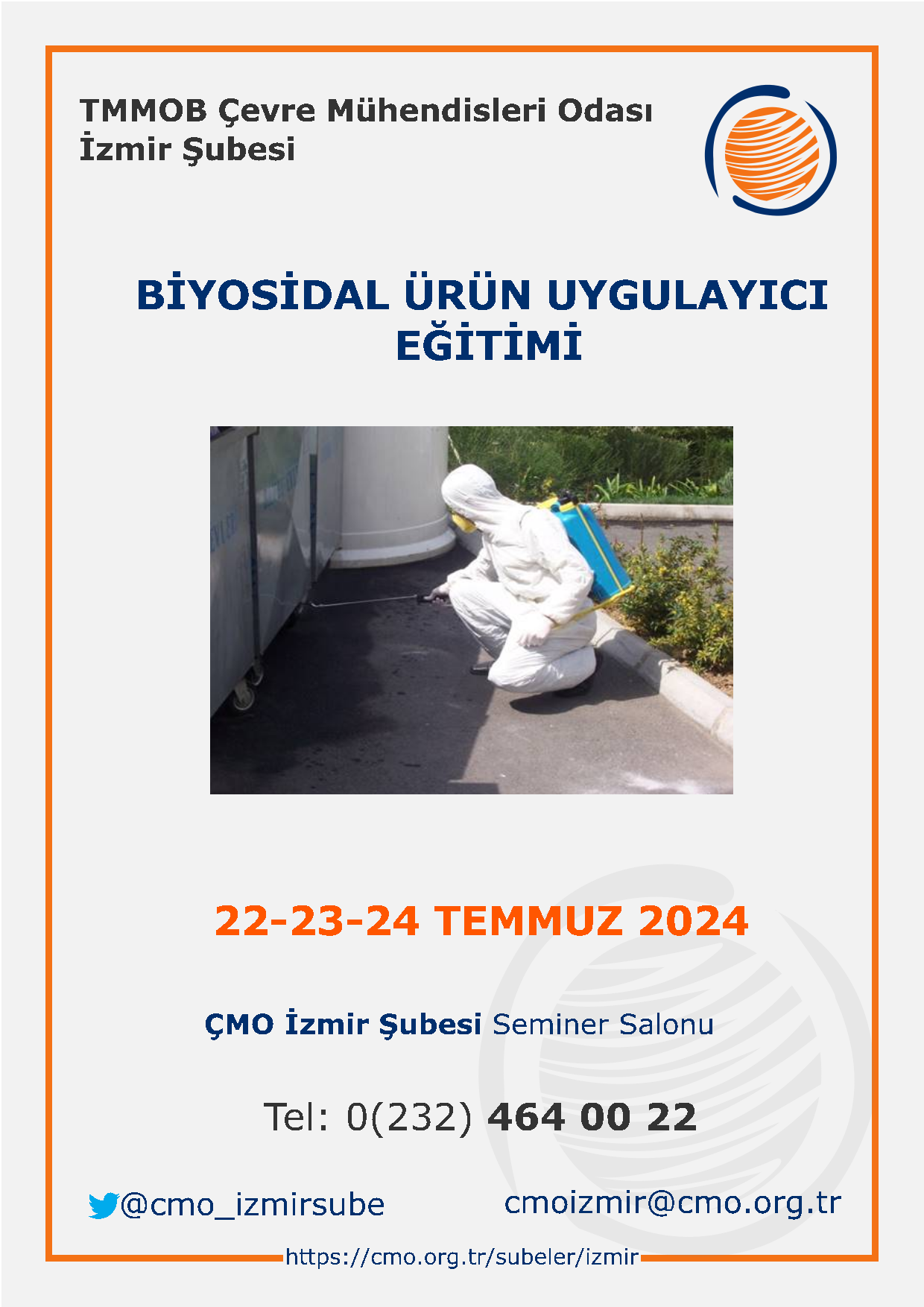 Biyosidal Ürün Uygulayıcı Eğitimi 
