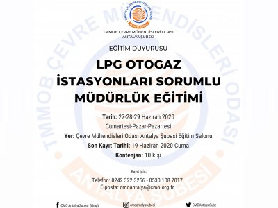 EĞİTİMLERİMİZ BAŞLIYOR