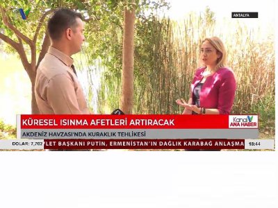 ŞUBE BAŞKANIMIZ DERYA ÜNVER İKLİM DEĞİŞİKLİĞİ HAKKINDA AÇIKLAMALARDA BULUNDU