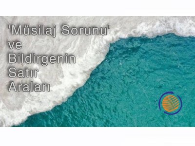 `Müsilaj sorunu` ve Bildirgenin satır araları.